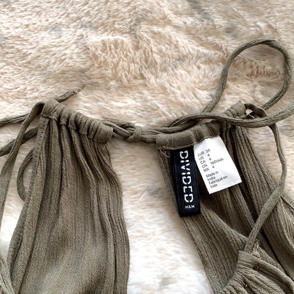 Forest Green Romper - Picture 4 of 4